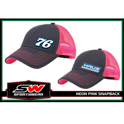 Neon Pink Snapback Hat